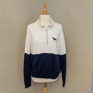 Pink VS 3/4 Zip Sweatshirt